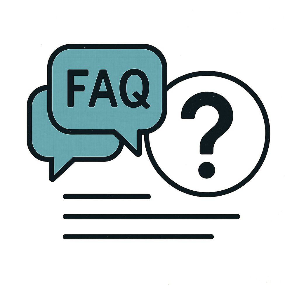 FAQ icon illustration